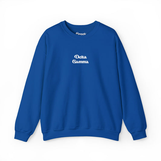 Delta Gamma Embroidered Crewneck