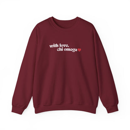 With Love, ChiO Crewneck