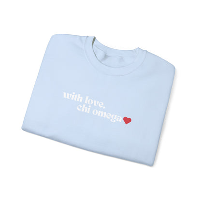 With Love, ChiO Crewneck