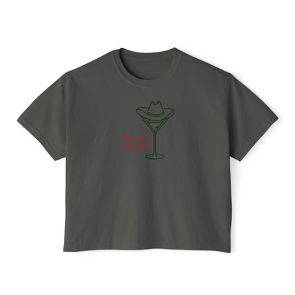 Montana Martini Boxy Tee