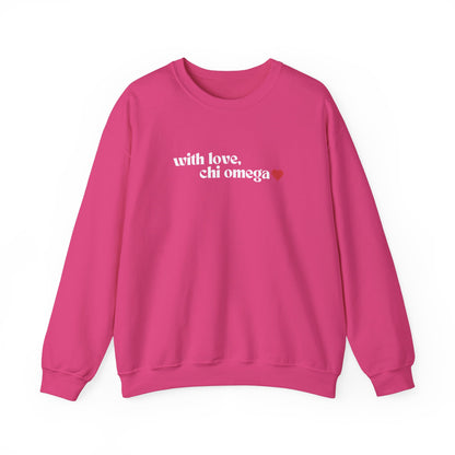 With Love, ChiO Crewneck