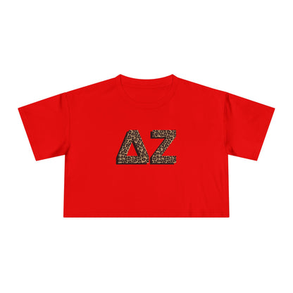 DZ Cheetah Cropped Tee