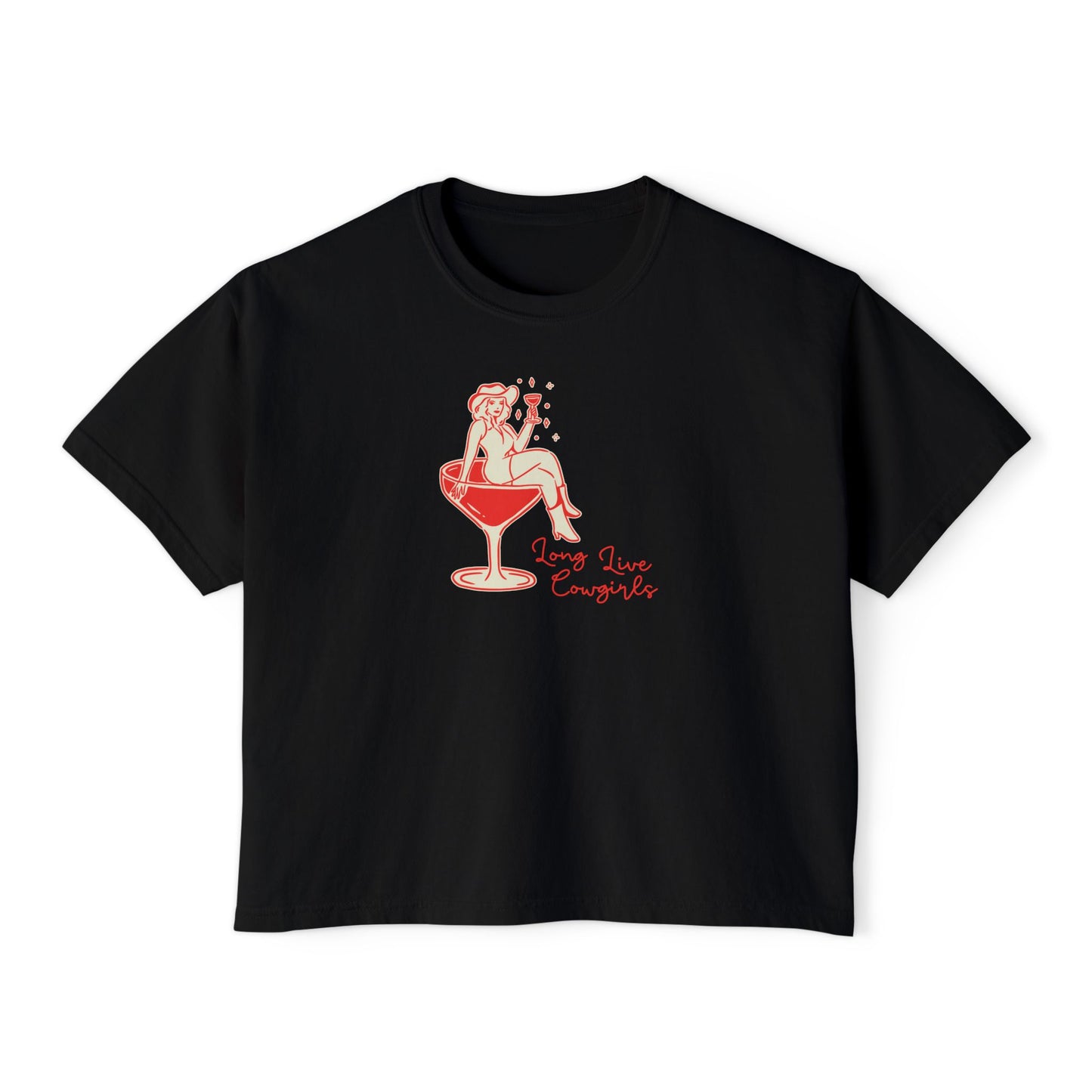 Long Live Cowgirls Boxy Tee