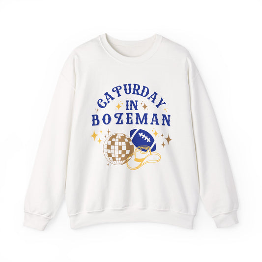 Caturday in Bozeman Crewneck