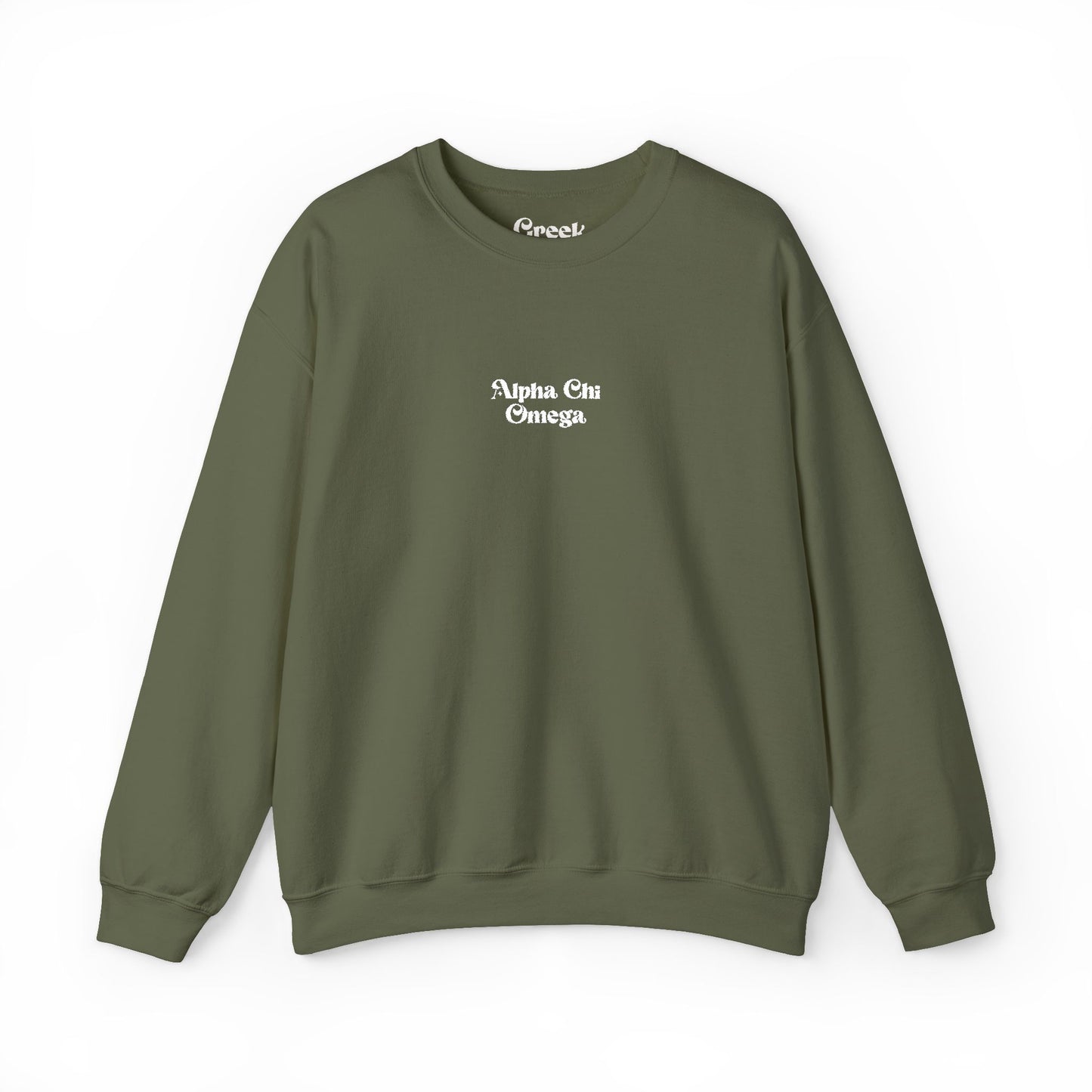 Alpha Chi Omega Embroidered Crewneck