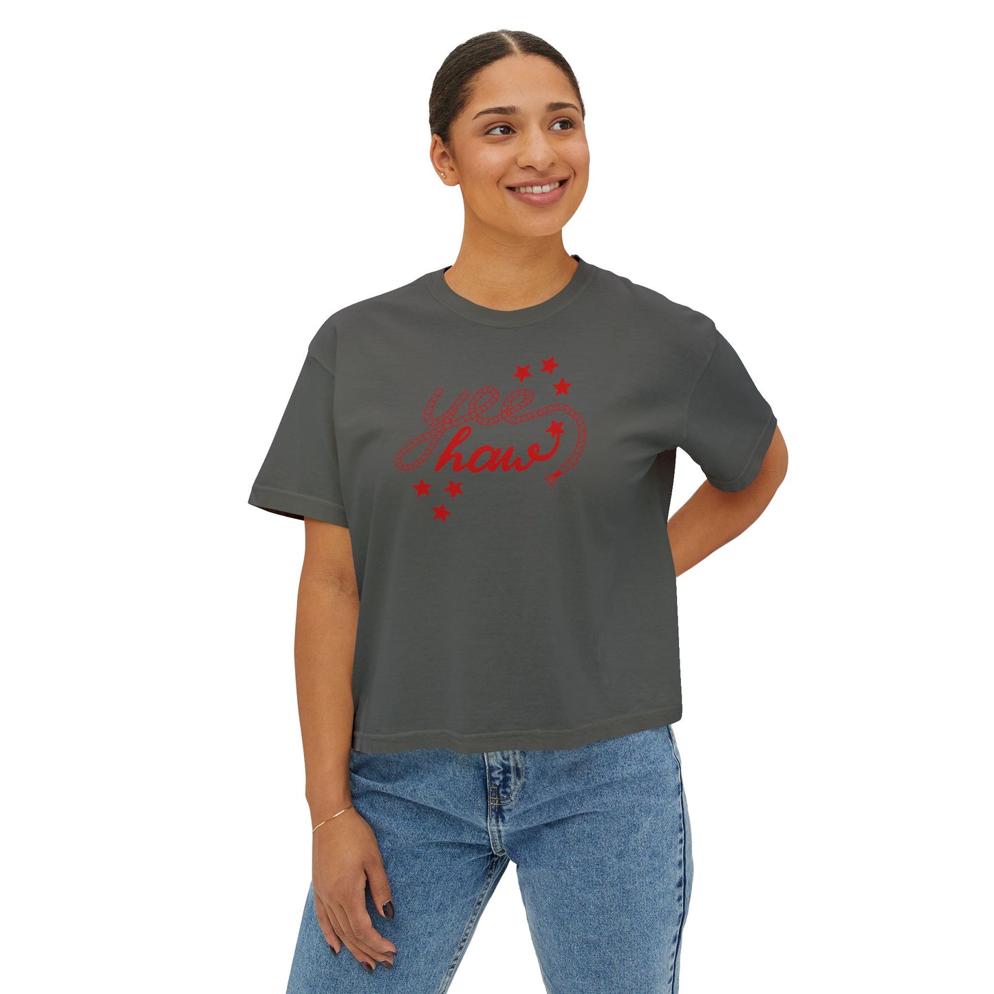 Yee Haw Boxy Tee