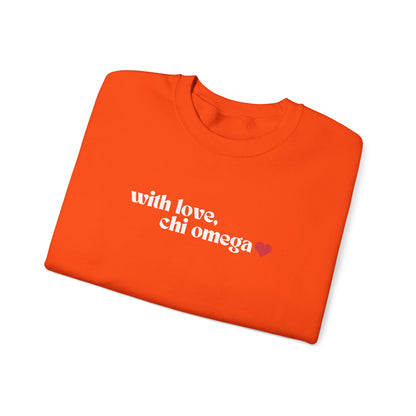 With Love, ChiO Crewneck