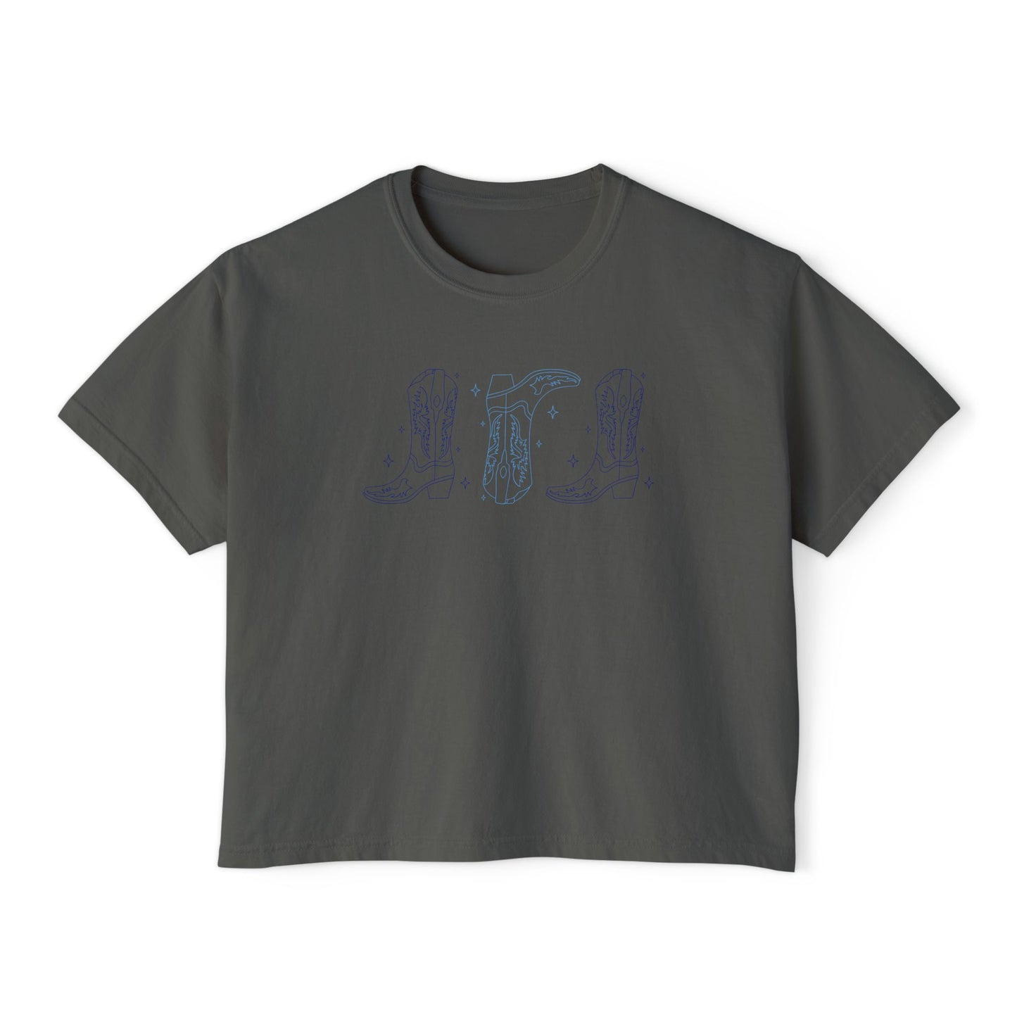 Triple Boot Boxy Tee
