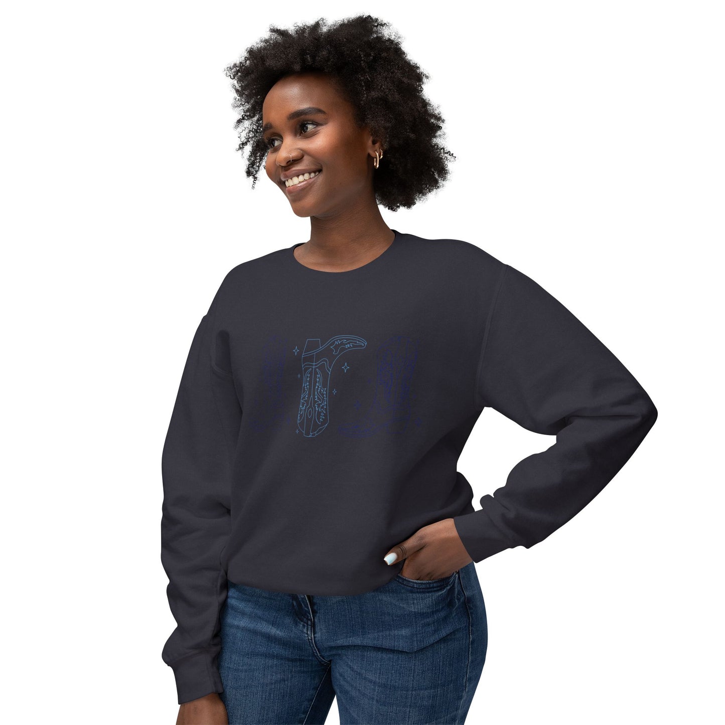 Triple Boot Crewneck
