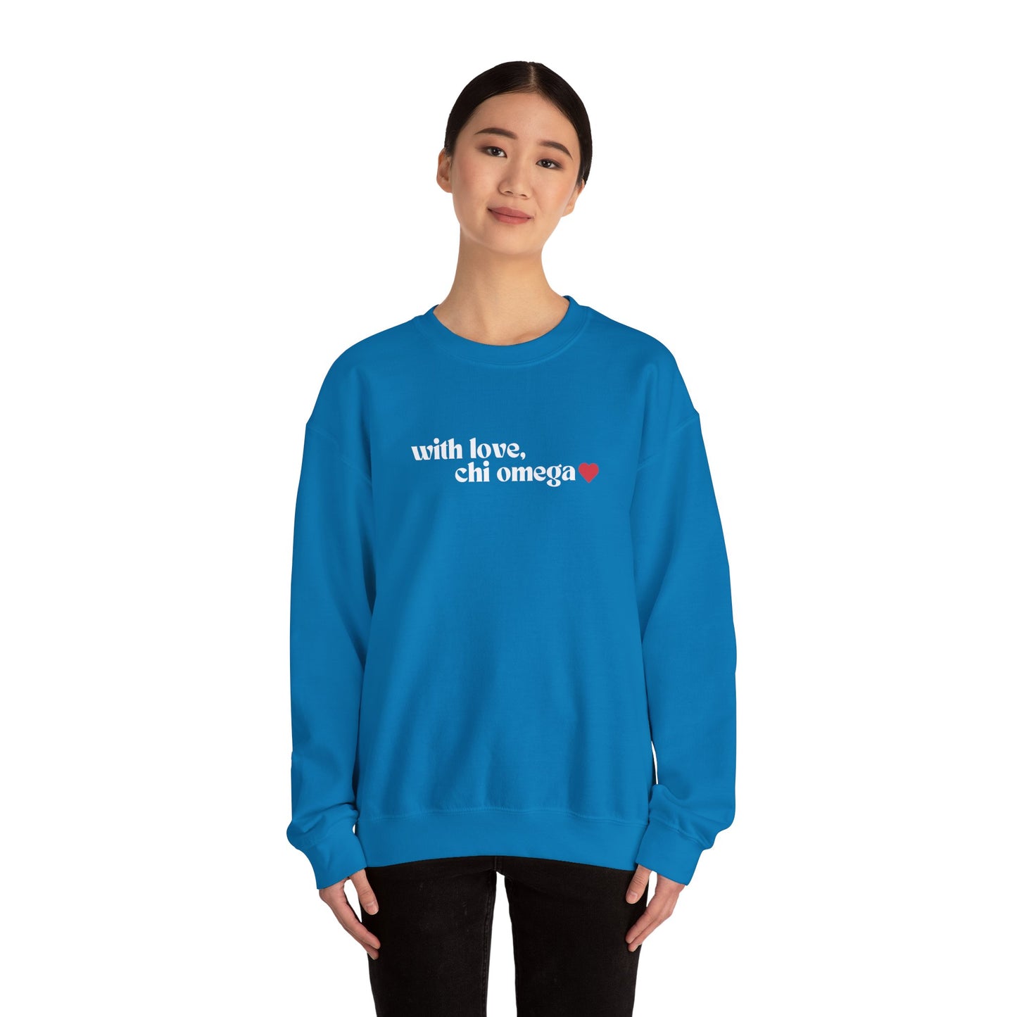 With Love, ChiO Crewneck