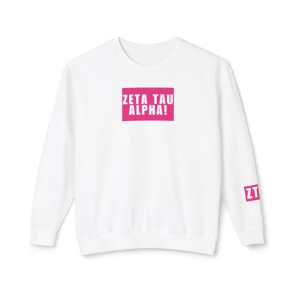 ZETA! Pink Crewneck