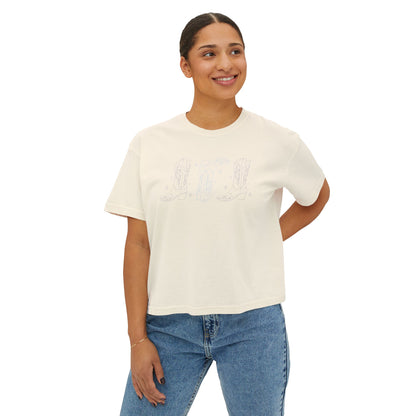 Triple Boot Boxy Tee