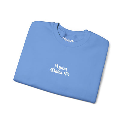 Alpha Delta Pi Embroidered Crewneck