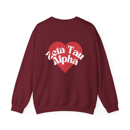 With Love, ZTA Crewneck