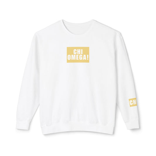 CHI O! Yellow Crewneck