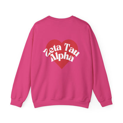 With Love, ZTA Crewneck