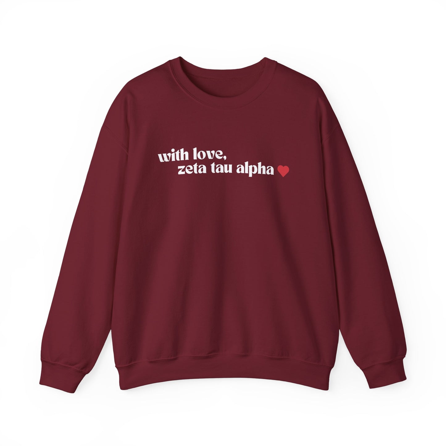 With Love, ZTA Crewneck