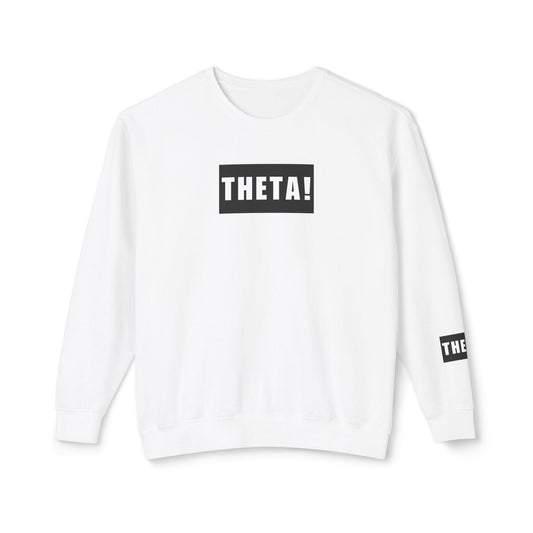 THETA! Black Crewneck