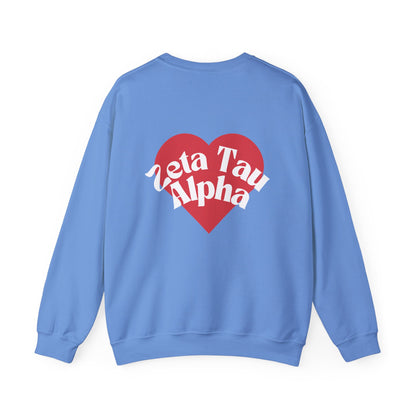 With Love, ZTA Crewneck