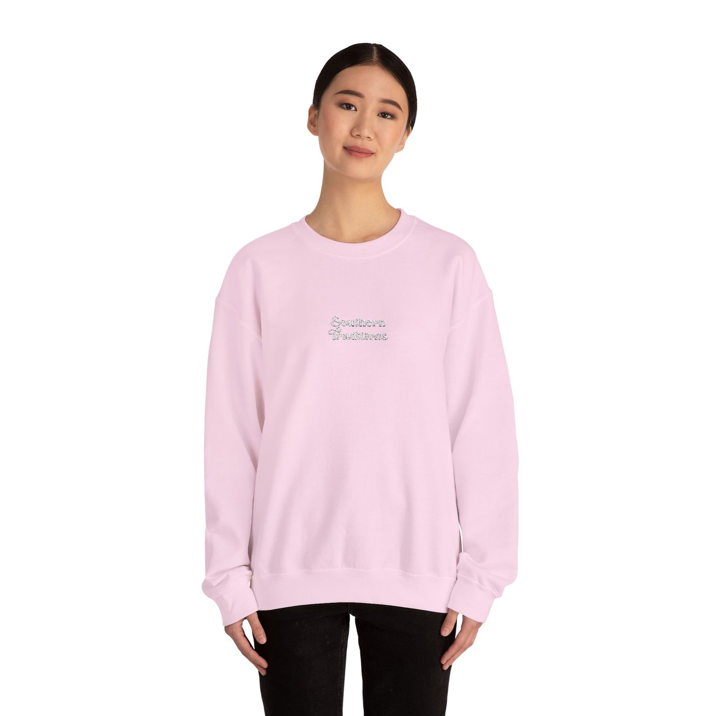 Southern Traditions Embroidered Crewneck
