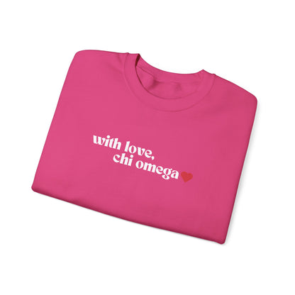 With Love, ChiO Crewneck