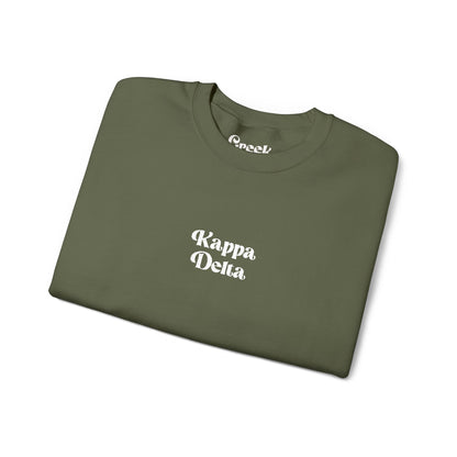Kappa Delta Embroidered Crewneck