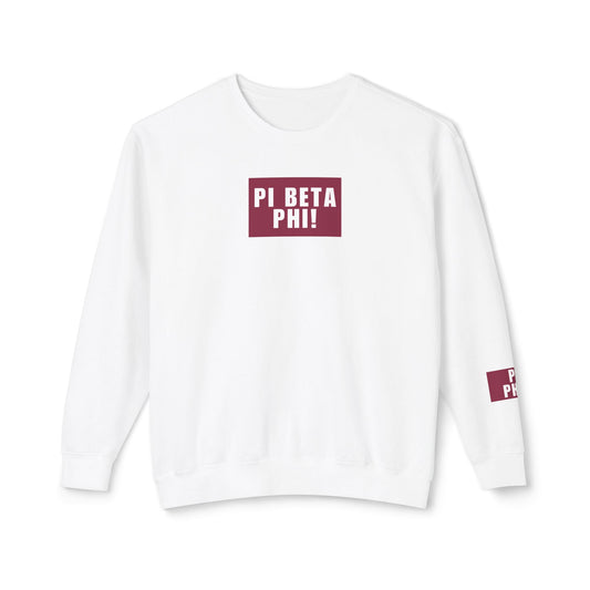PI PHI! Wine Crewneck