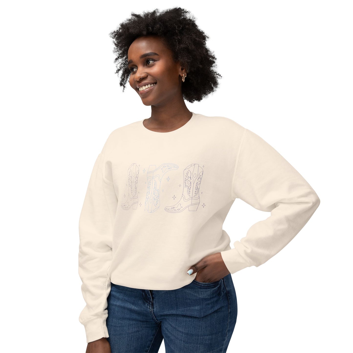 Triple Boot Crewneck
