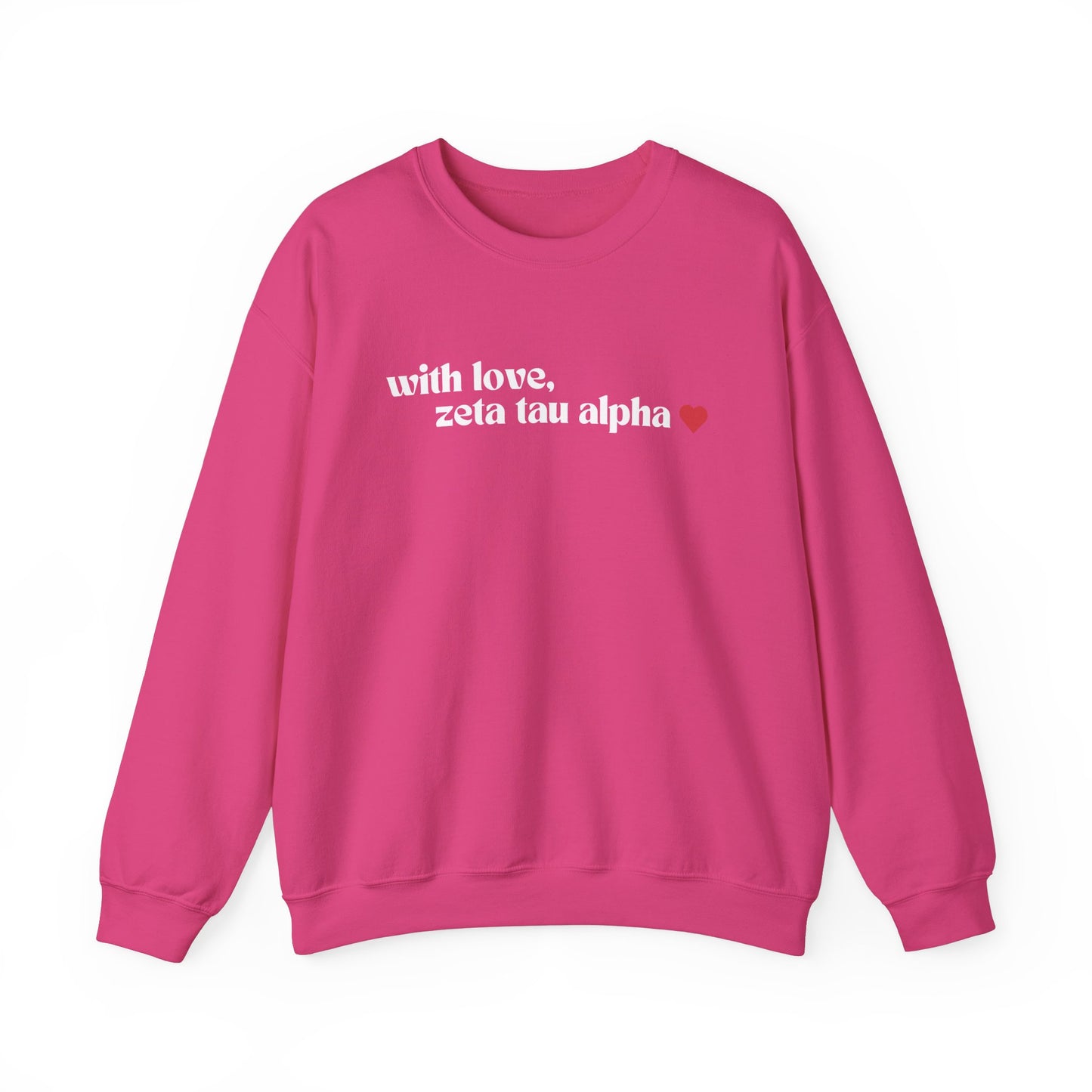 With Love, ZTA Crewneck