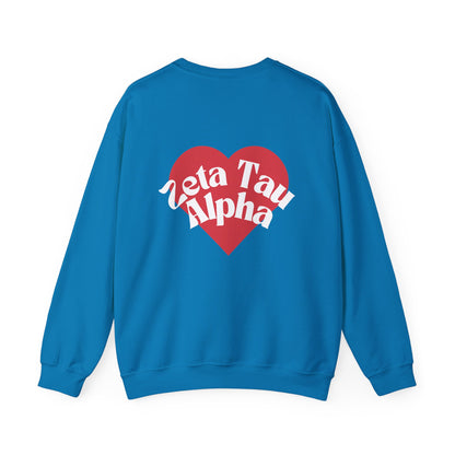 With Love, ZTA Crewneck