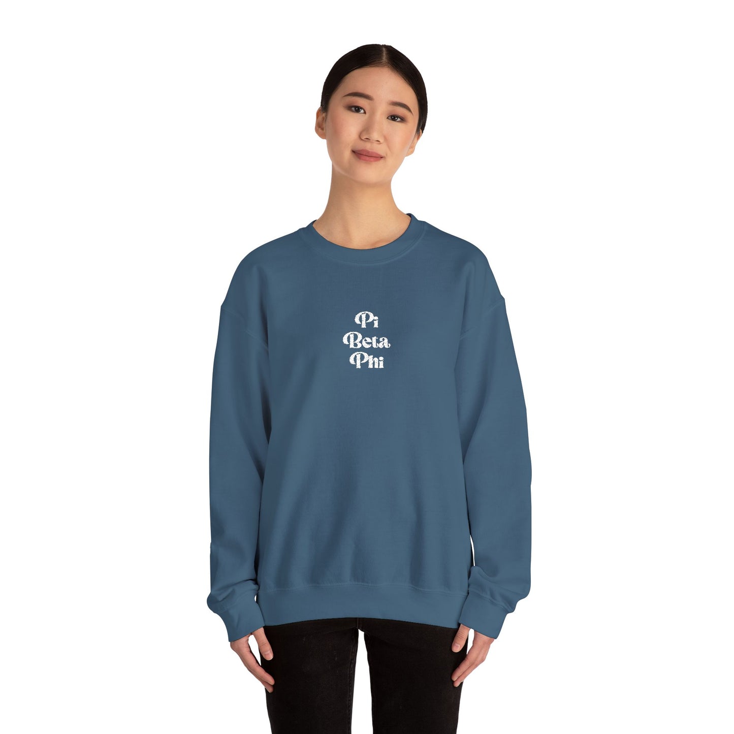 Pi Beta Phi Embroidered Crewneck
