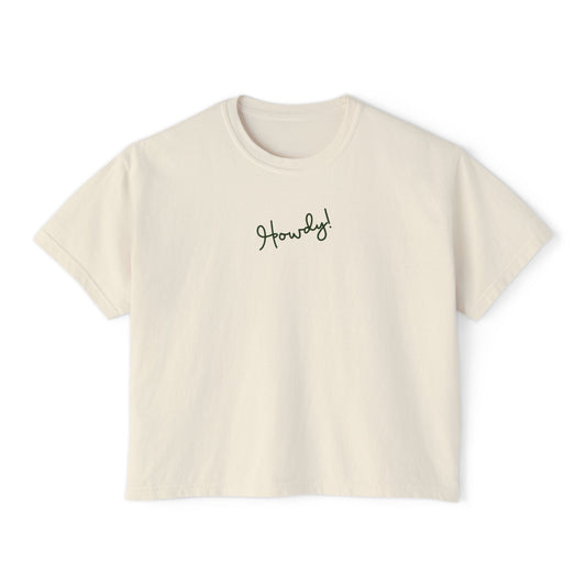 Howdy! Boxy Tee