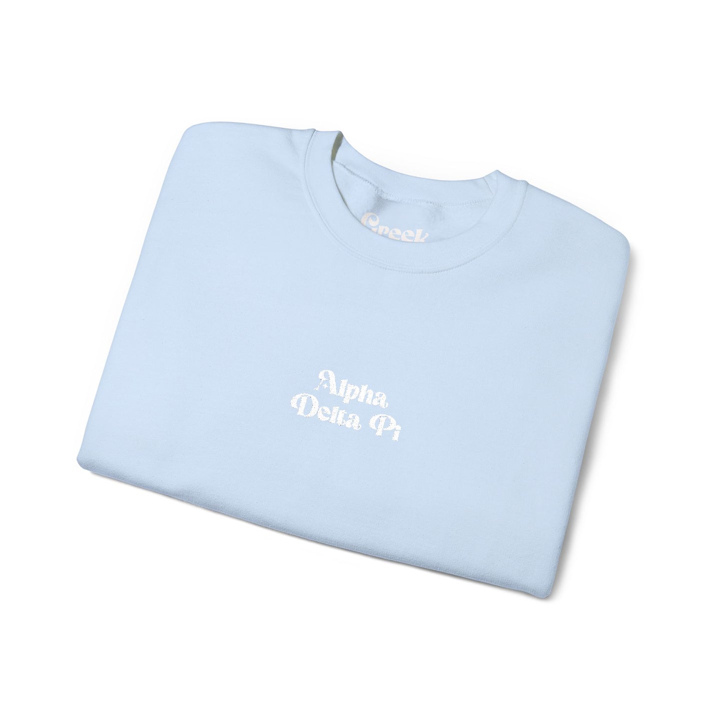 Alpha Delta Pi Embroidered Crewneck