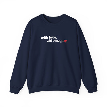 With Love, ChiO Crewneck
