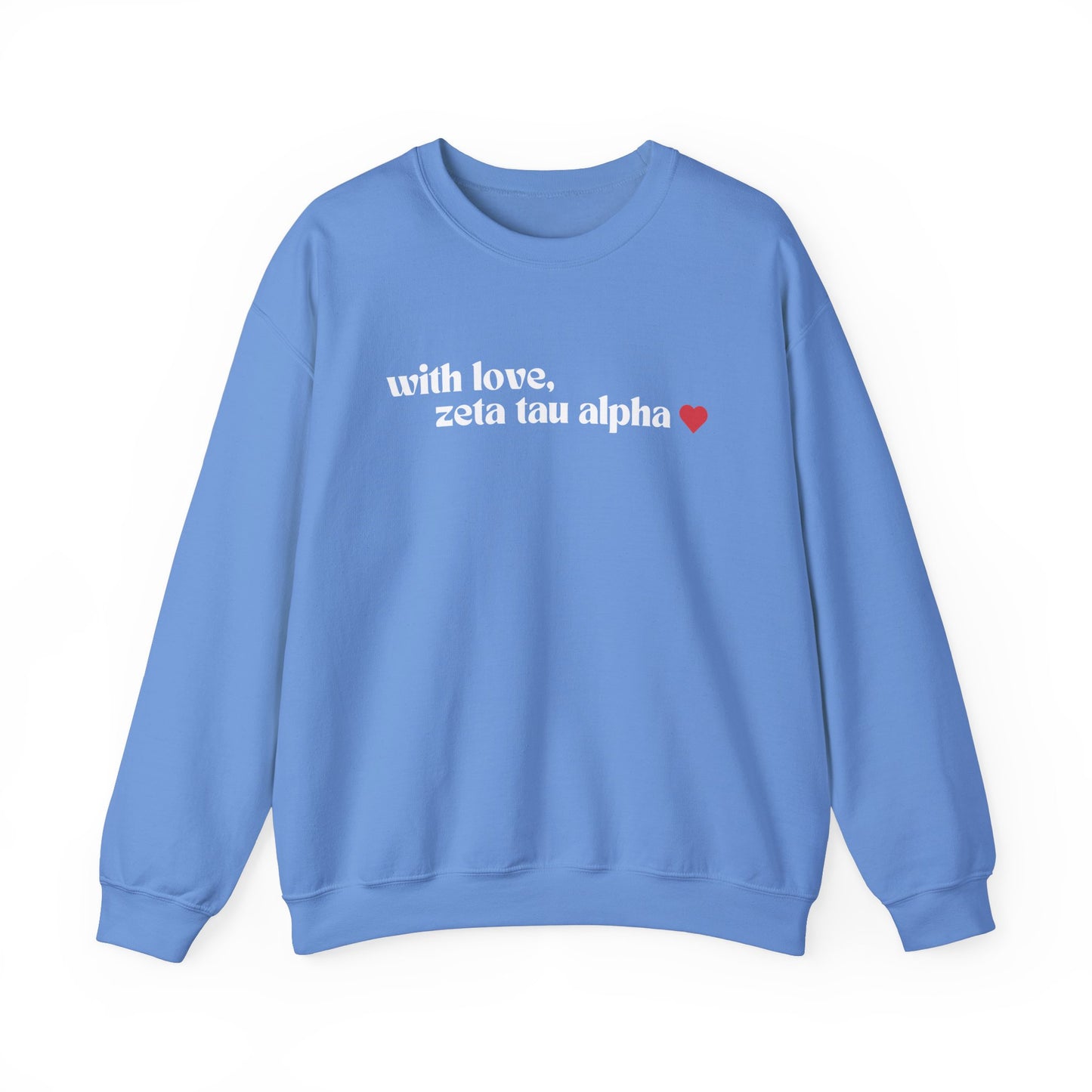 With Love, ZTA Crewneck