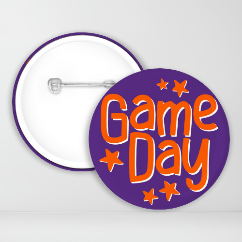 Purple and Orange Star Game Day