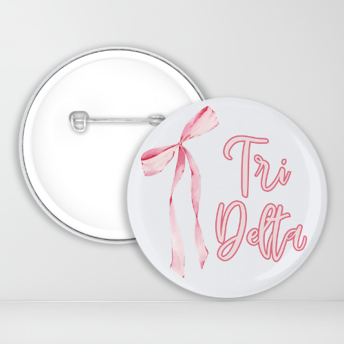 Tri Delta Coquette Ribbon