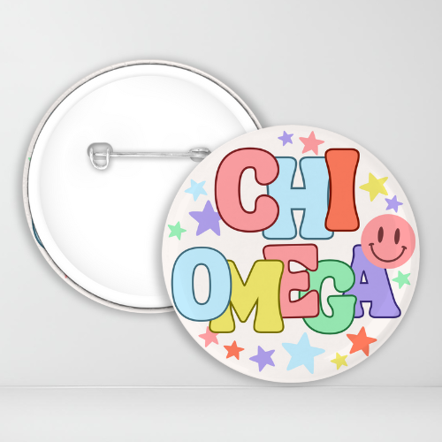 Retro Pastel Chi Omega