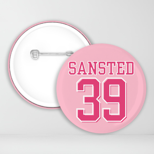 Light Pink Player Pin